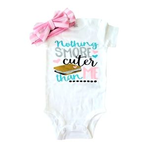 Nothing S'MORE cuter than me onesie| Size 12M